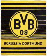 Fan-shop Fleece blanket BORUSSIA DORTMUND Streifen - Blanket
