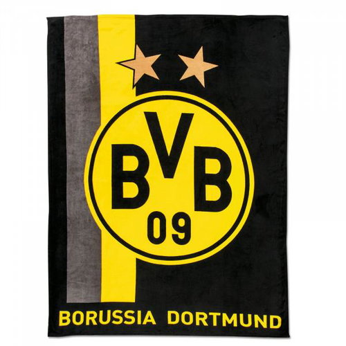 Fan-shop Fleece blanket BORUSSIA DORTMUND Stripe - Blanket - Main image