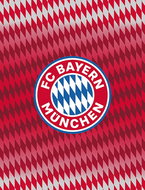 Carbotex Fleece blanket BAYERN MNICHOV coral - Blanket