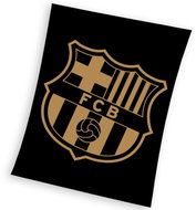 Carbotex Fleece blanket BARCELONA FC black - Blanket