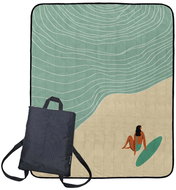 Butter Kings Picnic blanket backpack My love is sea - Picnic Blanket