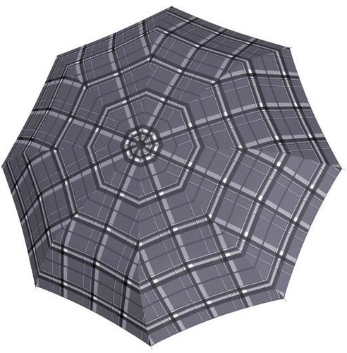 DERBY Hit Magic káro šedý plně automatický  - Umbrella - Main image
