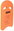 Swimming board orange