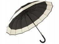 Verk 25016 Deštník holový 16 drátů 108 cm černý - Umbrella
