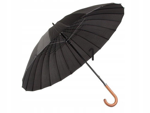 Verk 25001 Umbrella 24 wires 105 cm black - Umbrella - Main image