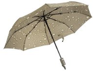 Verk 25011 Skládací deštník s kapkami 95 cm zelený - Umbrella