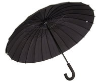 Verk 25002 Deštník holový 24 drátů 124 cm černý - Umbrella