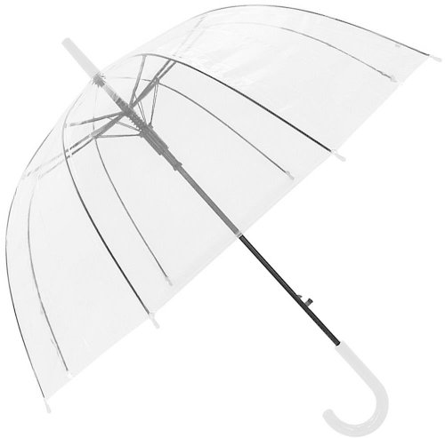 Verk 25005 Ladies transparent umbrella clear - Umbrella - Main image