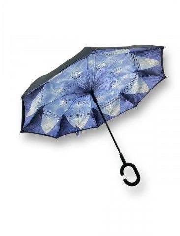 GGV Obrácený deštník 102 cm modrý - Umbrella - Main image