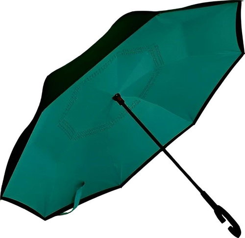 GGV Obrácený deštník 110 cm zelený - Umbrella - Main image