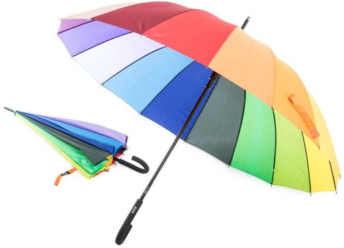Verk 01352 Duhový deštník 130 cm - Umbrella - Main image