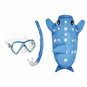 Diving Mask Mares Combo Zoo Kids mask and snorkel set with backpack, blue - Potápěčské brýle