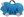 Hard-shell suitcase in blue, featuring 4 wheels and a shoulder strap, measuring 52×21×32cm