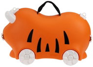 ProWorld Skořepinový, oranžový, 4 kolečka, ramenní popruh, 52 × 21 × 32 cm - Children's Briefcase