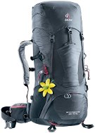 Deuter Aircontact Lite 40 + 10 Black-Graphite - Tourist Backpack