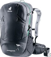 Deuter Trans Alpine 30 black - Kerékpáros hátizsák