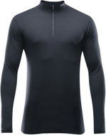 DEVOLD Breeze Merino 150 Zip Neck Man, Black, XL - Thermal Underwear