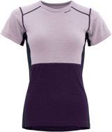 DEVOLD Lauparen Merino 190 T-Shirt Wmn, Orchid/Lilac/Ink, M - Thermal Underwear