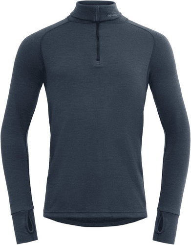 DEVOLD Expedition Merino 235 Z. Neck Man, Night, M - Thermal Underwear - Main image