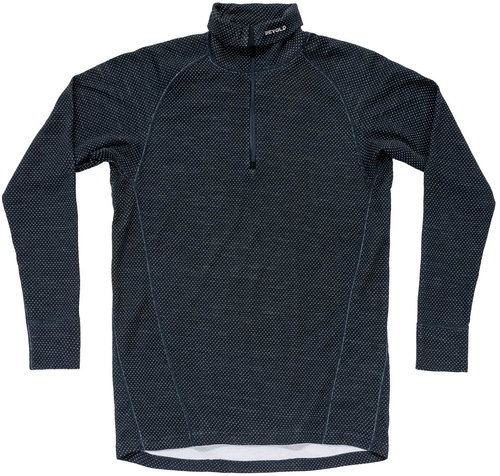 DEVOLD Duo Active Merino 205 Z. Neck Man, Ink, M - Thermal Underwear - Main image