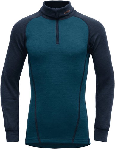 DEVOLD Duo Active Merino Zip Neck Jr, Ink, 16 - Thermal Underwear - Main image