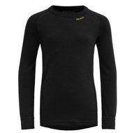 DEVOLD Duo Active Merino Shirt Jr, Black, 14 - Thermal Underwear
