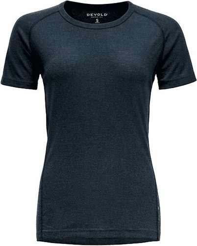 DEVOLD Lauparen Merino 190 Base Tee Wmn, Ink, XS - Thermal Underwear - Main image
