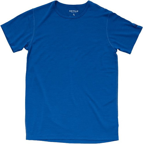 DEVOLD Breeze Merino 150 T-Shirt Man, Royal, S - Tričko - Hlavní obrázek
