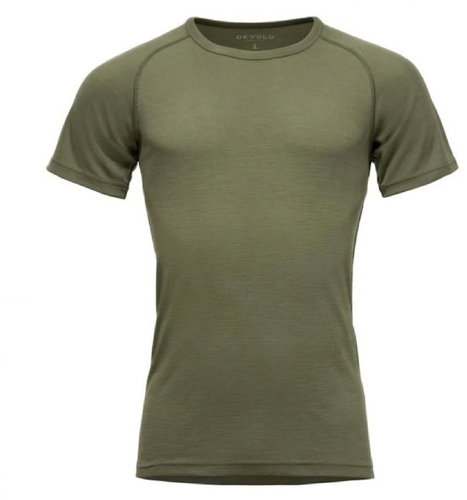 DEVOLD Lauparen Merino 190 Base Tee Man, Lichen, XXL - T-Shirt - Main image
