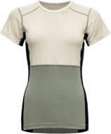 DEVOLD Lauparen Merino 190 T-Shirt Wmn, Raw White/Fog/Ink, S - Thermal Underwear