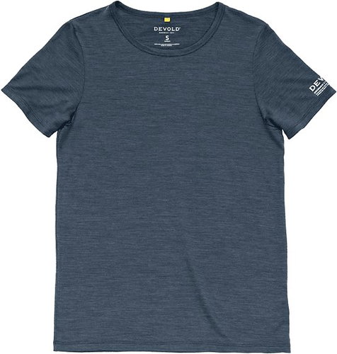DEVOLD Active Stamp Tee Wmn, Night, XS - T-Shirt - Main image