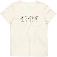 DEVOLD Classic Flowers Tee Wmn, White, XS - T-Shirt