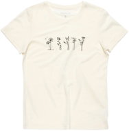 DEVOLD Classic Flowers Tee Wmn, White, S - T-Shirt