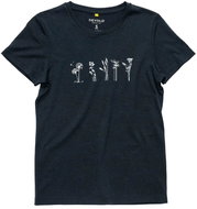 DEVOLD Classic Flowers Tee Wmn, Ink, S - T-Shirt