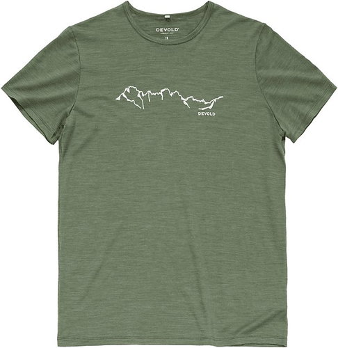 DEVOLD Active Skyline Tee Man, Forest, M - T-Shirt - Main image