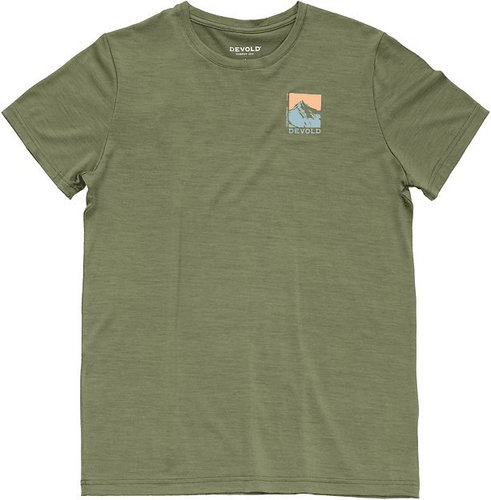 DEVOLD Classic Summit Tee Man, Lichen, XXL - T-Shirt - Main image