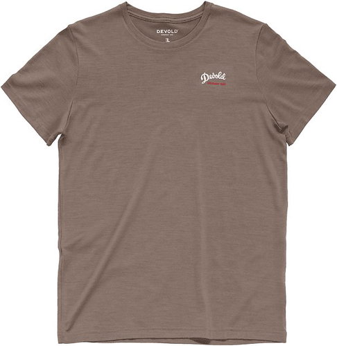 DEVOLD Classic Script Tee Man, Falcon, M - T-Shirt - Main image