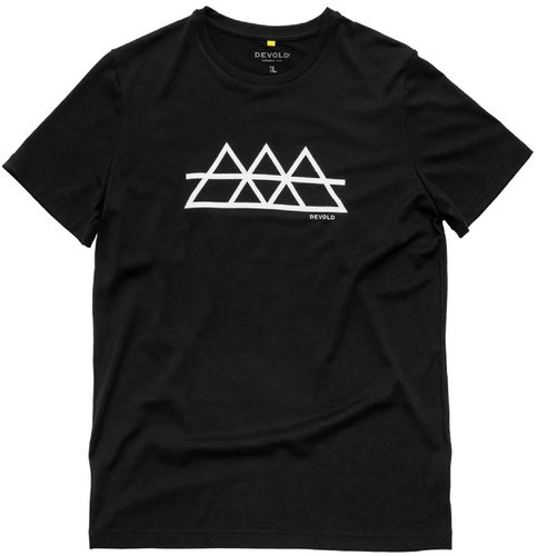 DEVOLD Classic Triple Tee Man, Black, S - T-Shirt - Main image