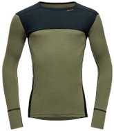 DEVOLD Lauparen Merino 190 Shirt Man, Ink/Lichen/Black, S - Thermal Underwear