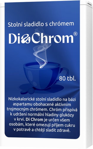 Di Chrom Tabletop Sweetener 80 Tablets - Sweetener - Main image