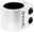 Silver M8 Alu sleeve