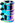 Sleeve SCS neochrome/black bolt M8 Alu