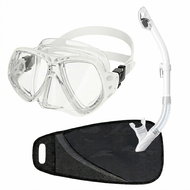 Dive team DEEP VISION antifog white/tranp. - Diving Set