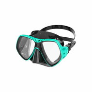 Dive Team Deepvision antifog, mask, black/aqua - Diving Mask