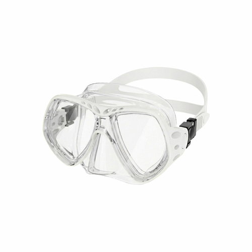 Dive Team Deepvision antifog, mask, transparent/white - Diving Mask - Main image