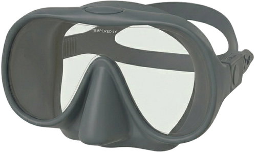 Dive Team Frameless, mask, antifog grey - Diving Mask - Main image