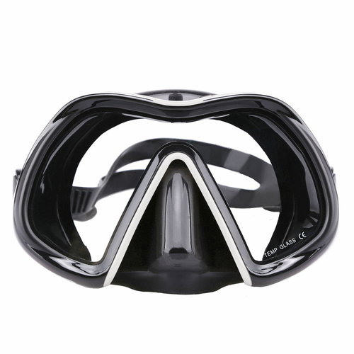 Dive Team Maxi View Mask, white - Snorkel Mask - Main image