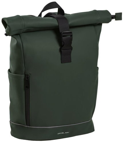 Daneil Ray Highlands Roll-Top Laptop Backpack, Green - Backpack - Main image