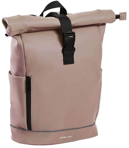 Daniel Ray Highlands Roll-Top Laptop Backpack, Pink - Backpack - Main image