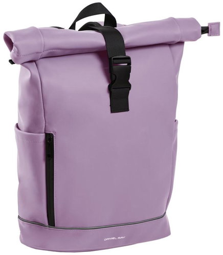Daneil Ray Highlands Roll-Top Laptop Backpack, Purple - Backpack - Main image